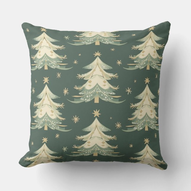 Almofada Travesseiro decorativo de Natal - Decoração Festiv (Frente)