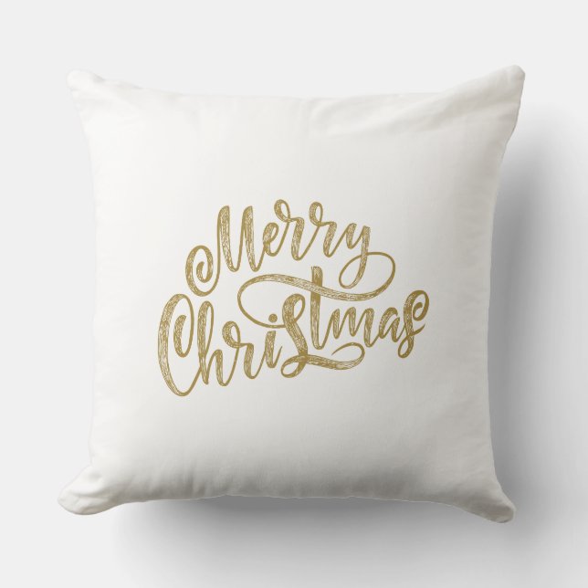 Almofada Travesseiro decorativo de Natal Eucalyptus Acorns (Frente)