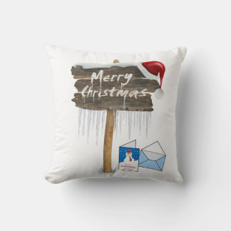 Almofada Travesseiro decorativo de Natal, Feliz Natal