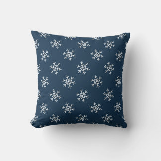 Almofada Travesseiro decorativo de natal Snowflakes