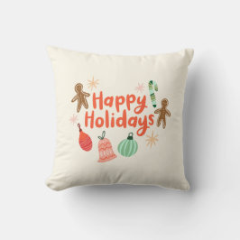 Almofada Travesseiro decorativo de Natal Whimsical