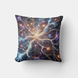 Almofada Travesseiro decorativo de neurônios