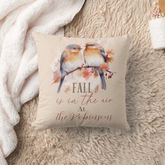 Almofada Travesseiro decorativo de Nomes da Família de Blue (Cobertor)