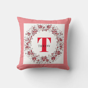 Almofada Travesseiro decorativo de Nursery Monograma Person