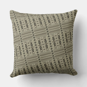 Almofada Travesseiro decorativo de Padrão Africano Mali IV