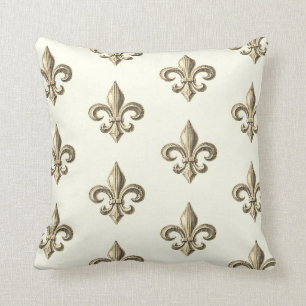 Almofada Travesseiro decorativo de padrão da Vintage Fleur