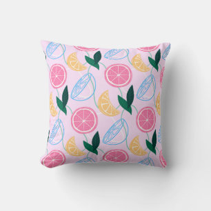 Almofada Travesseiro decorativo de padrão de Citrus