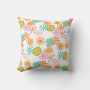 Almofada Travesseiro decorativo de Padrão de Flor de Hippi