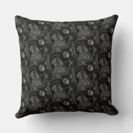 Almofada Travesseiro decorativo de Padrão de Lua Completa d