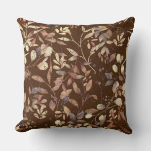 Almofada Travesseiro decorativo de Padrão Rustic Earth-Tone