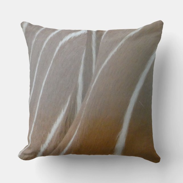 Almofada Travesseiro decorativo de Padrões de Pele Bongo An (Frente)