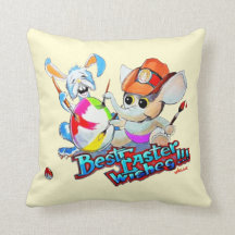 Travesseiro decorativo de Páscoa metabólica