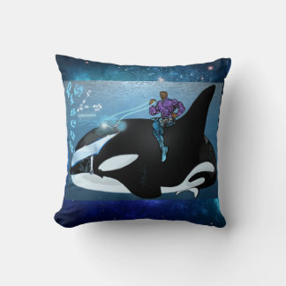 Almofada Travesseiro decorativo de Peixes Universos Zodiac