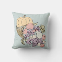 Travesseiro decorativo de Pintura de Pumpkin da Co