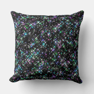 Almofada Travesseiro decorativo de poeira de estrelas