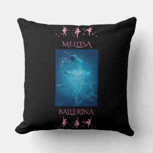 Almofada Travesseiro decorativo de poliéster ballerina com