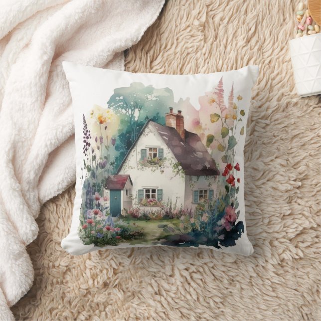 Almofada Travesseiro decorativo de primavera para residênci (Cobertor)