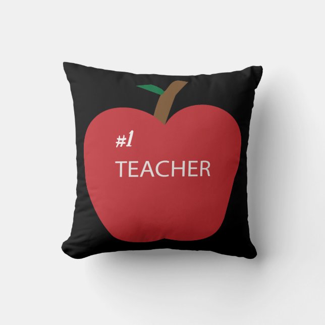 Almofada Travesseiro decorativo de Professores Número Um (Frente)
