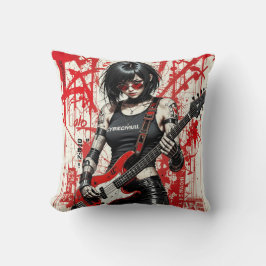 Almofada Travesseiro decorativo de rebelião CyberBass