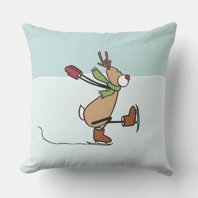 Almofada Travesseiro decorativo de Reinador de Dança Bonita (Frente)