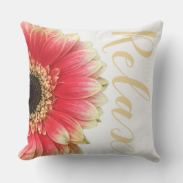 Almofada Travesseiro decorativo de Relaxe de Meio Girassol