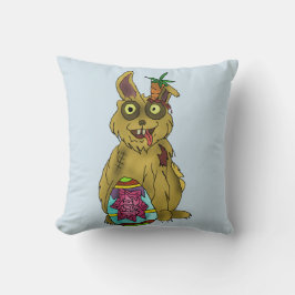 Almofada Travesseiro decorativo de ressurreição de coelho d
