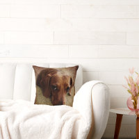 Travesseiro decorativo de retrato Dachshund
