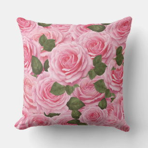 Almofada Travesseiro decorativo de Rosas de Tiffany