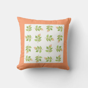 Almofada Travesseiro decorativo de Rosebud Rosa, Cushion, B