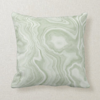 Almofada Travesseiro decorativo de Sage Green Marble