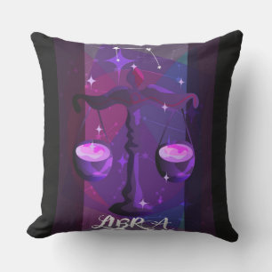 Almofada Travesseiro decorativo de Símbolos Libra
