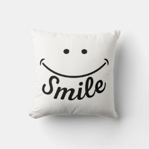 Almofada Travesseiro decorativo de sorriso
