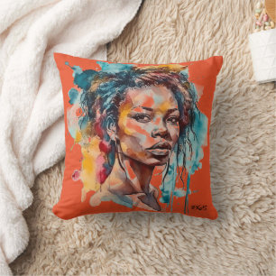 ALMOFADA TRAVESSEIRO DECORATIVO DE SUBLIMITAÇÃO DE RAINHA P