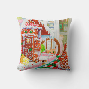 Almofada Travesseiro decorativo DE SURPRESA DE GINGERBREAD
