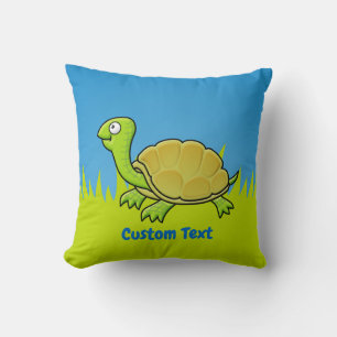 Almofada Travesseiro decorativo de Tartaruga Cartoon