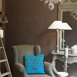 Almofada Travesseiro decorativo de tartaruga de papoila de 