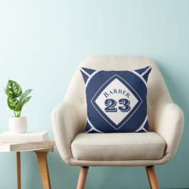 Almofada Travesseiro decorativo de Tema do Esporte Azul