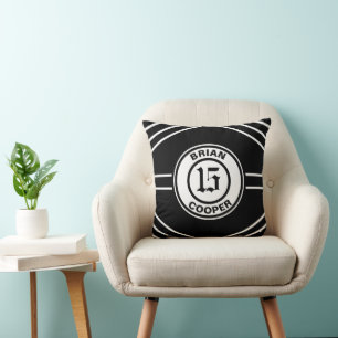 Almofada Travesseiro decorativo de Tema do Esporte Branco e