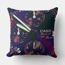 Travesseiro decorativo de tempo