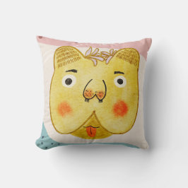 Almofada Travesseiro decorativo de Tigre de Colheita de Ani