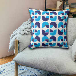 Almofada Travesseiro decorativo de Tulipas Geométricas Bran