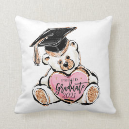 Almofada Travesseiro decorativo de Urso de Pó Graduado