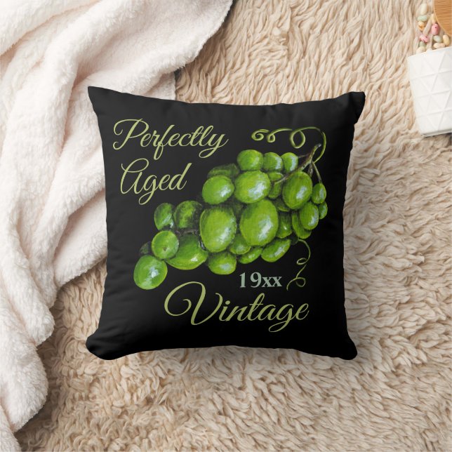Almofada Travesseiro decorativo de Uvas (Cobertor)