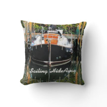 Travesseiro decorativo de veleiro Flicka