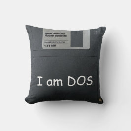 Almofada travesseiro decorativo de vintagem de disquete de