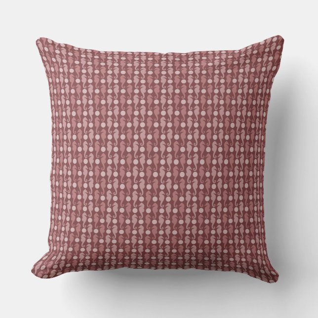 Almofada Travesseiro decorativo de Weave Vermelha (Frente)