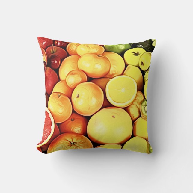 Almofada Travesseiro decorativo Decorativo Citrus (Frente)