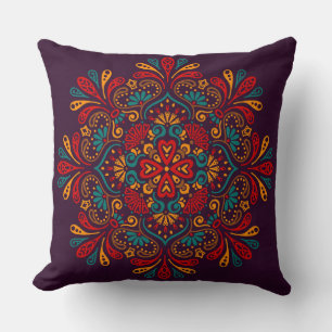 Almofada Travesseiro decorativo Decorativo de Mandala