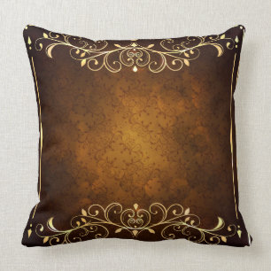 Almofada Travesseiro decorativo decorativo do damasco