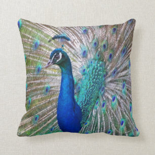 Almofada Travesseiro decorativo decorativo do pavão bonito